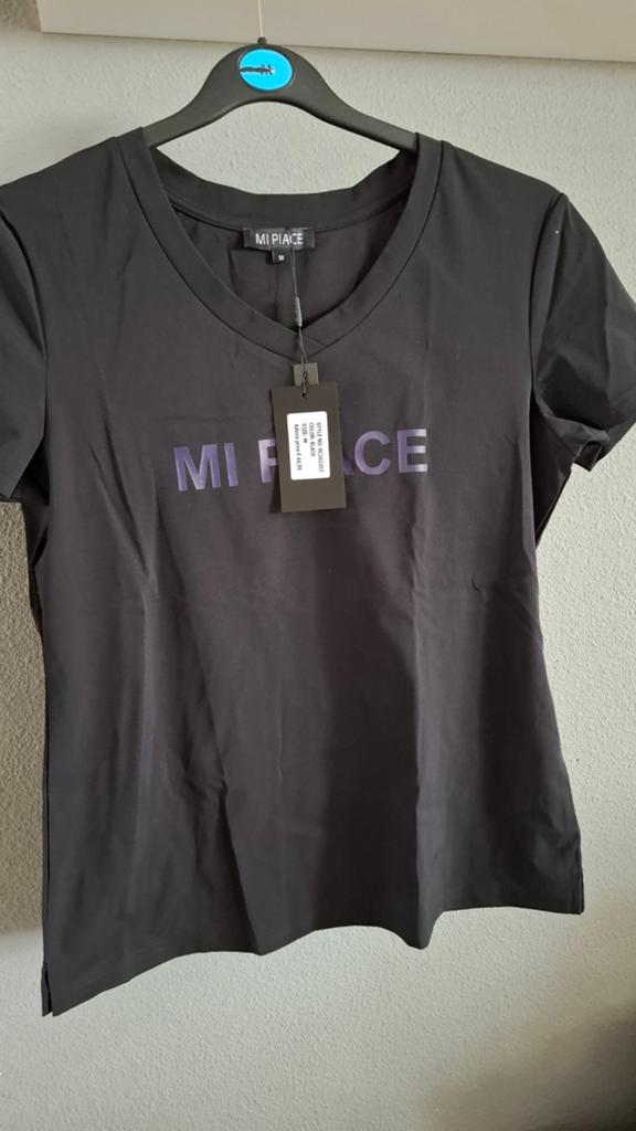 Shirt Mi Piace maat M nieuw met kaartje, Maat 38/40 (M), Mi Piace, Zwart, Nieuw