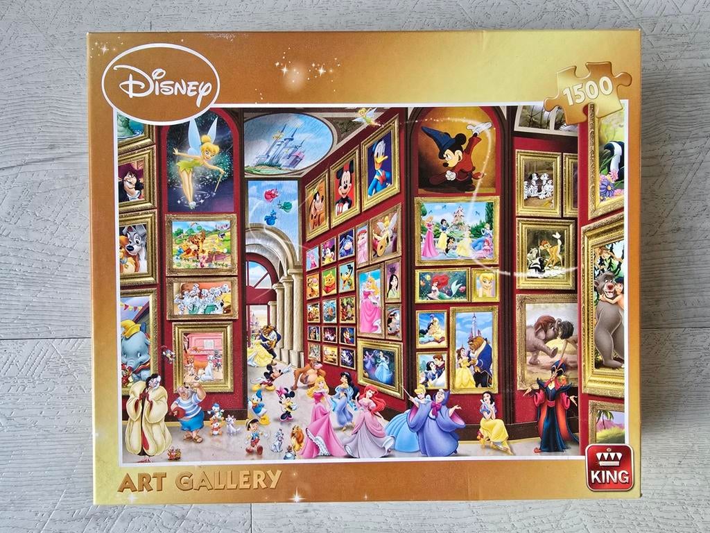 Leuke disney puzzel, 1500 stukjes, Ophalen, 500 t/m 1500 stukjes, Zo goed als nieuw