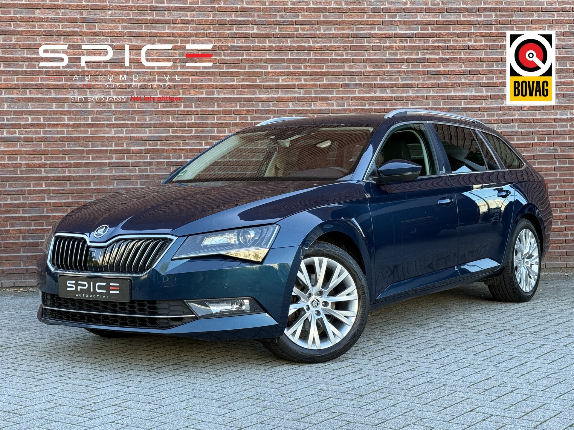 Skoda Superb Combi 1.4 TSI ACT Style Business (bj 2017), Auto's, 1345 kg, Stof, Gebruikt, 4 cilinders