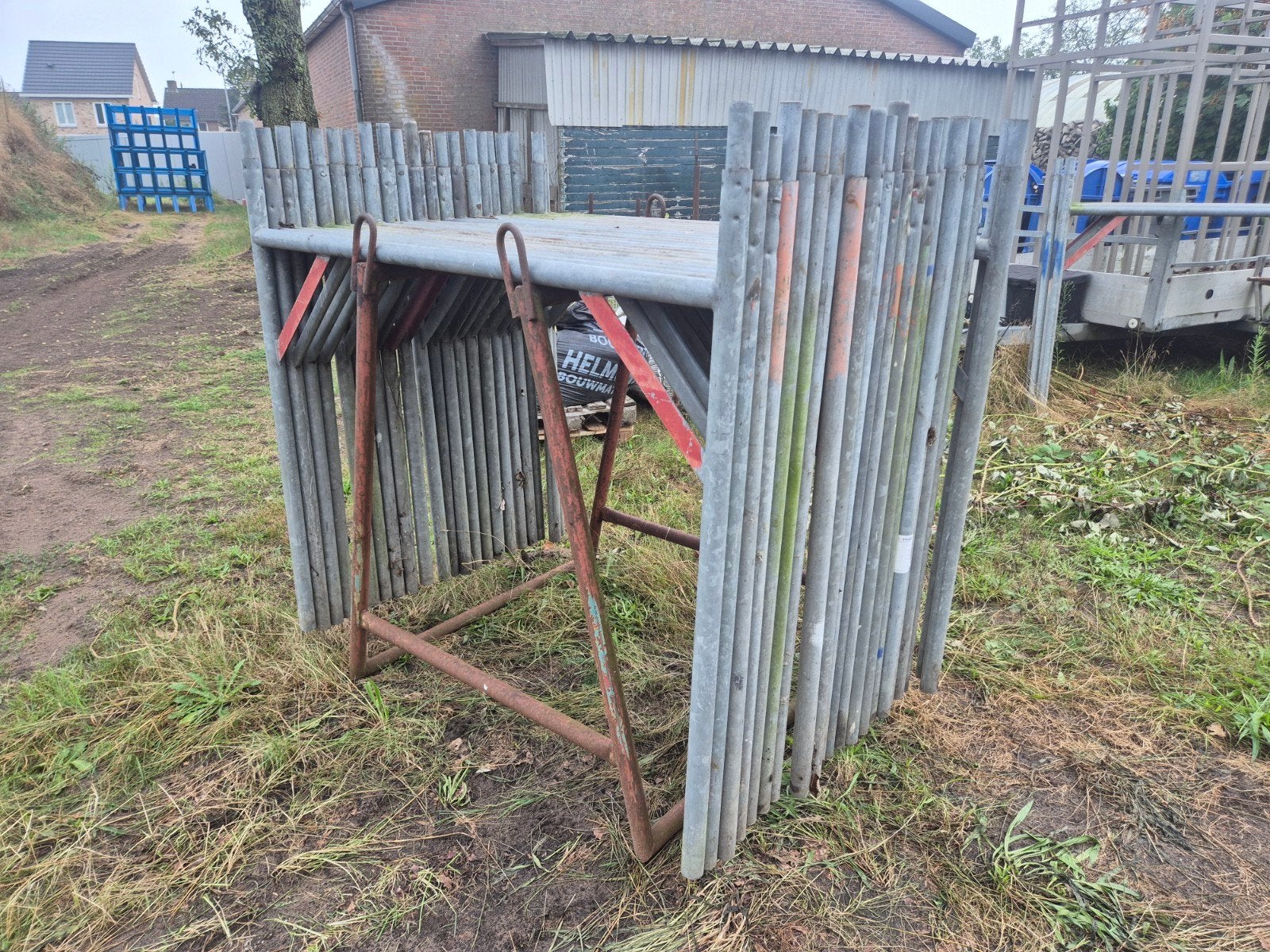 Steigermateriaal: H-bokken en stutten, Gebruikt, ., Ophalen of Verzenden, .