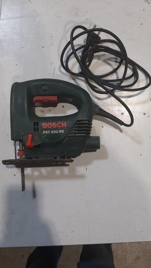 Bosch PST 650 PE decoupeerzaag 470W/getest en werkend, Ophalen, Gebruikt, Decoupeerzaag, 30 tot 70 mm