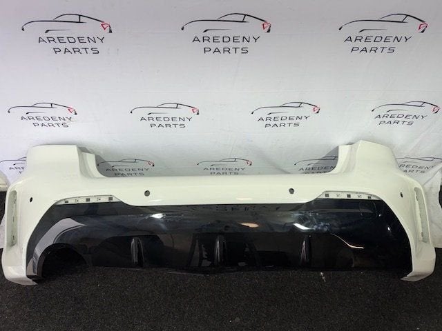 BMW 1 Serie F40 Achterbumper M Pakket Alpinweiss 51128070949, Gebruikt, -, -, Ophalen of Verzenden