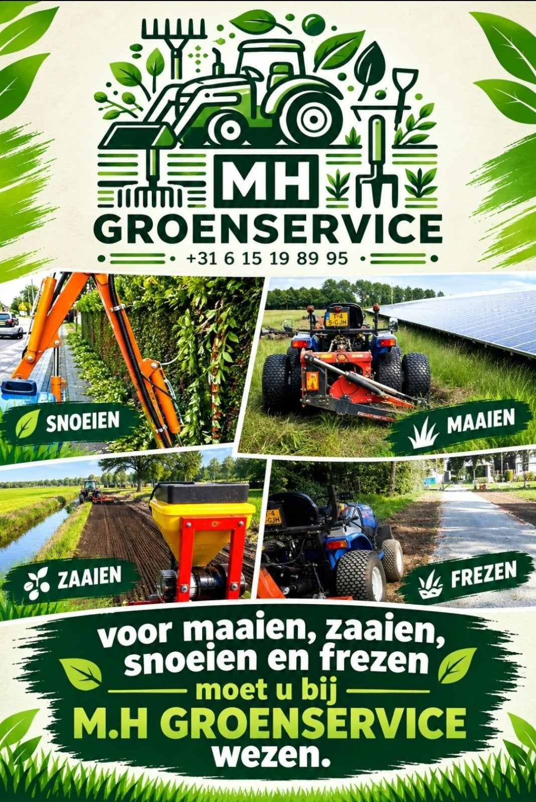 Gazon en weide inzaaien/ frezen enz., Diensten en Vakmensen, Tuin- of Vijveraanleg