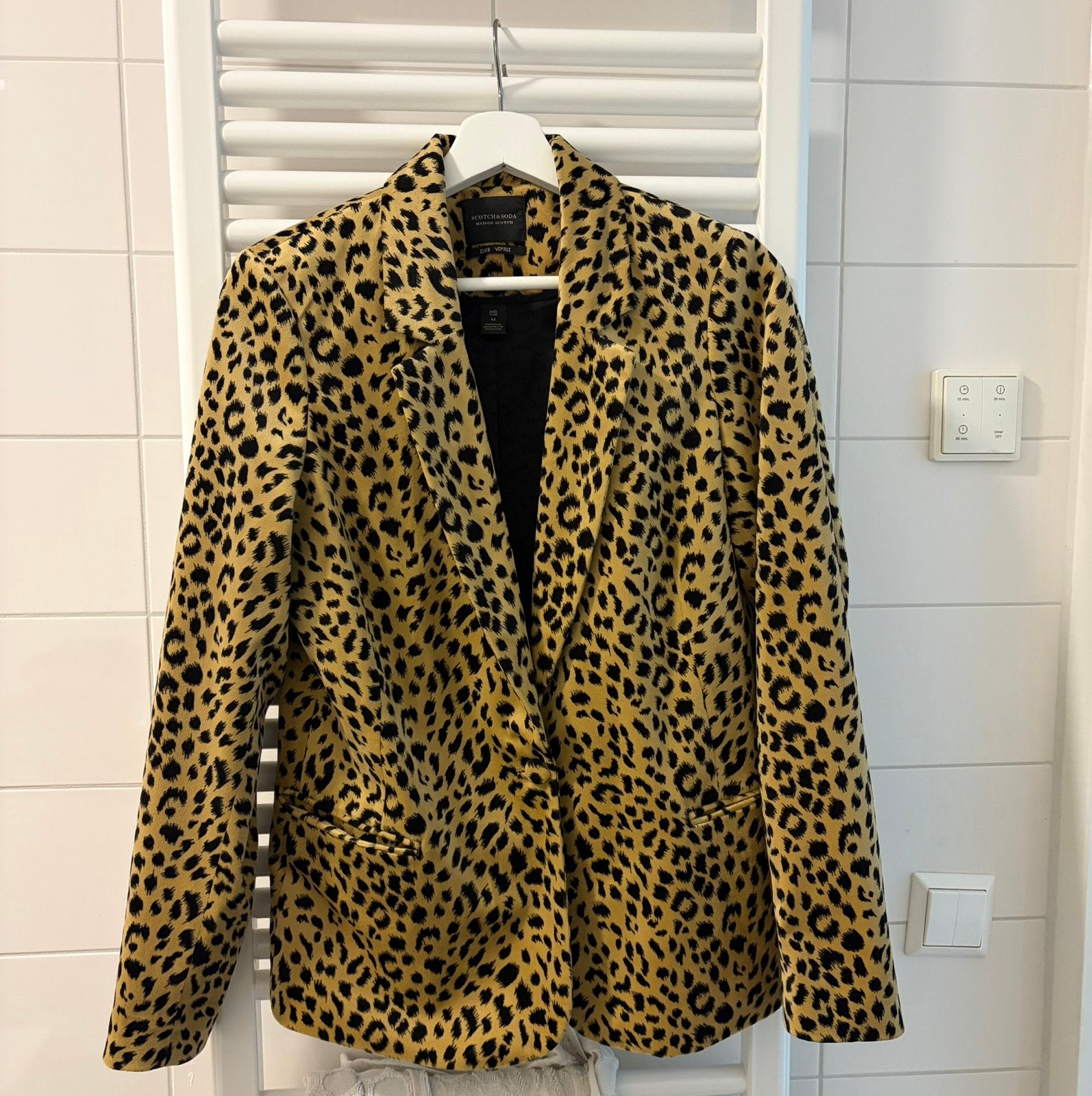 Panter jasje van Maison Scotch, maat M, Maat 38/40 (M), Overige kleuren, Ophalen of Verzenden, Jasje