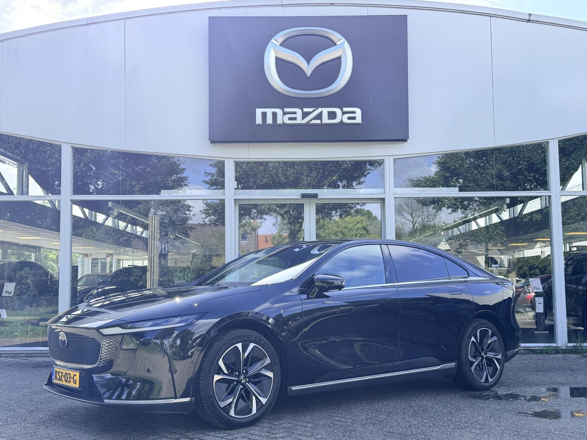 Mazda 6e Takumi Long Range 80 kWh, Auto's, Automaat, Achterwielaandrijving, 552 km, 1500 kg