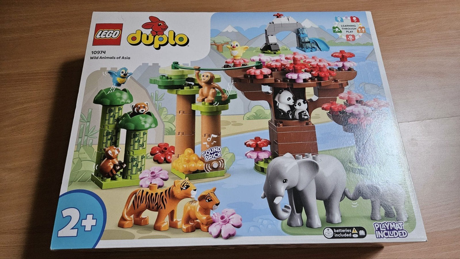 Lego Duplo 10974 Wilde Dieren van Azië, Nieuw, Architecture, Ophalen of Verzenden, Compleet