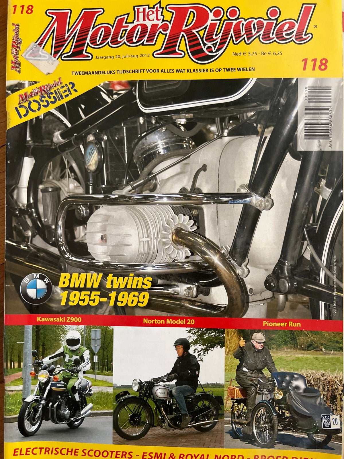 Het MotorRijwiel 118: BMW Boxers, Norton Model 20, Royal Nor, Ophalen of Verzenden
