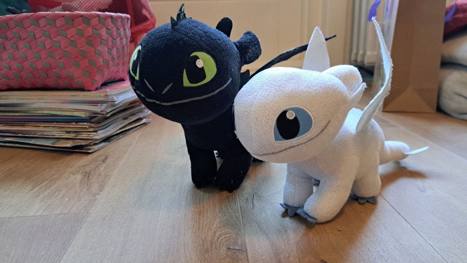 Knuffels Draak en Lichtfurie - Hoe Tem Je Een Draak, Overige merken, Zwart, Ophalen of Verzenden, Zo goed als nieuw