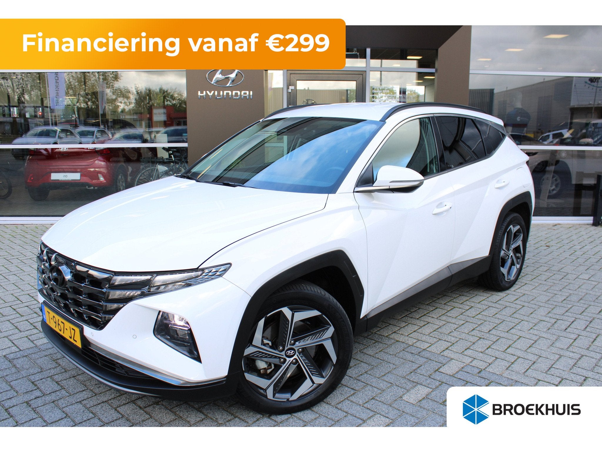Hyundai Tucson 1.6 T-GDI PHEV Comfort Smart 4WD | DAB ontvan, Automaat, Gebruikt, 4 cilinders, Wit