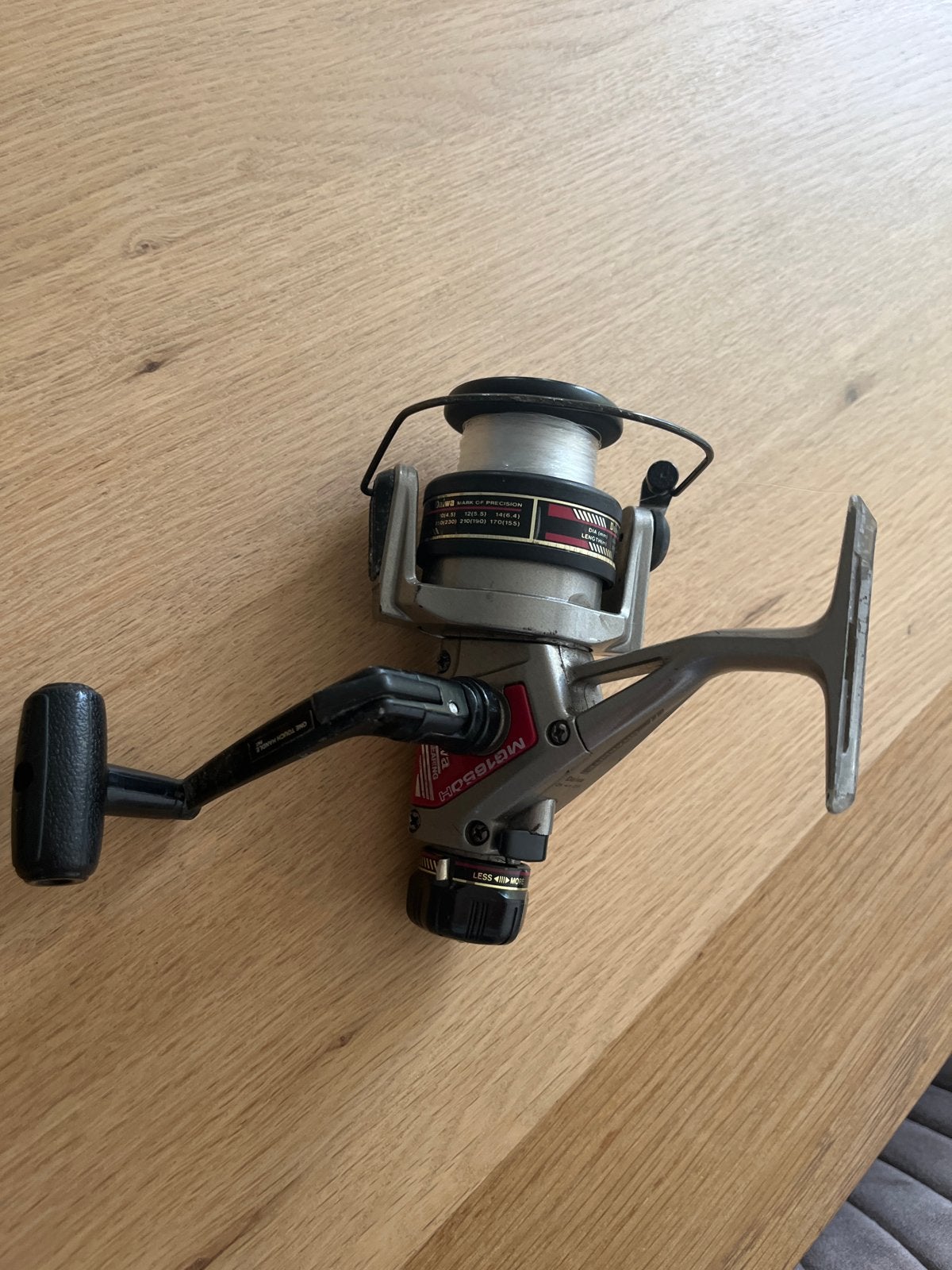 Vintage Daiwa Molen 1650H - Goed Gebruikt, Watersport en Boten, Ophalen of Verzenden, Gebruikt, Molen