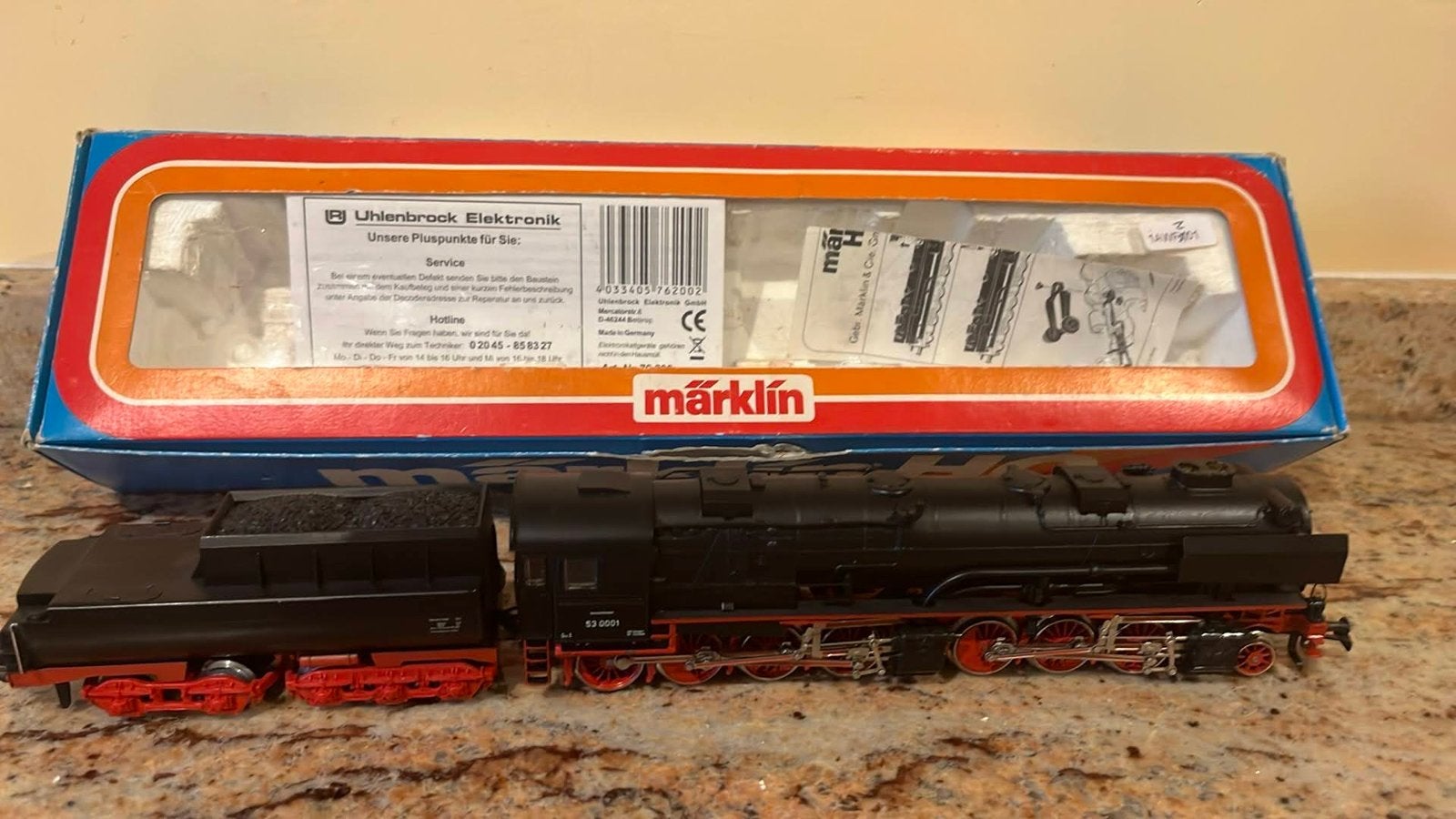 Märklin 3102 – Digitaal omgebouwd, Hobby en Vrije tijd, Wisselstroom, Locomotief, Ophalen of Verzenden, Zo goed als nieuw