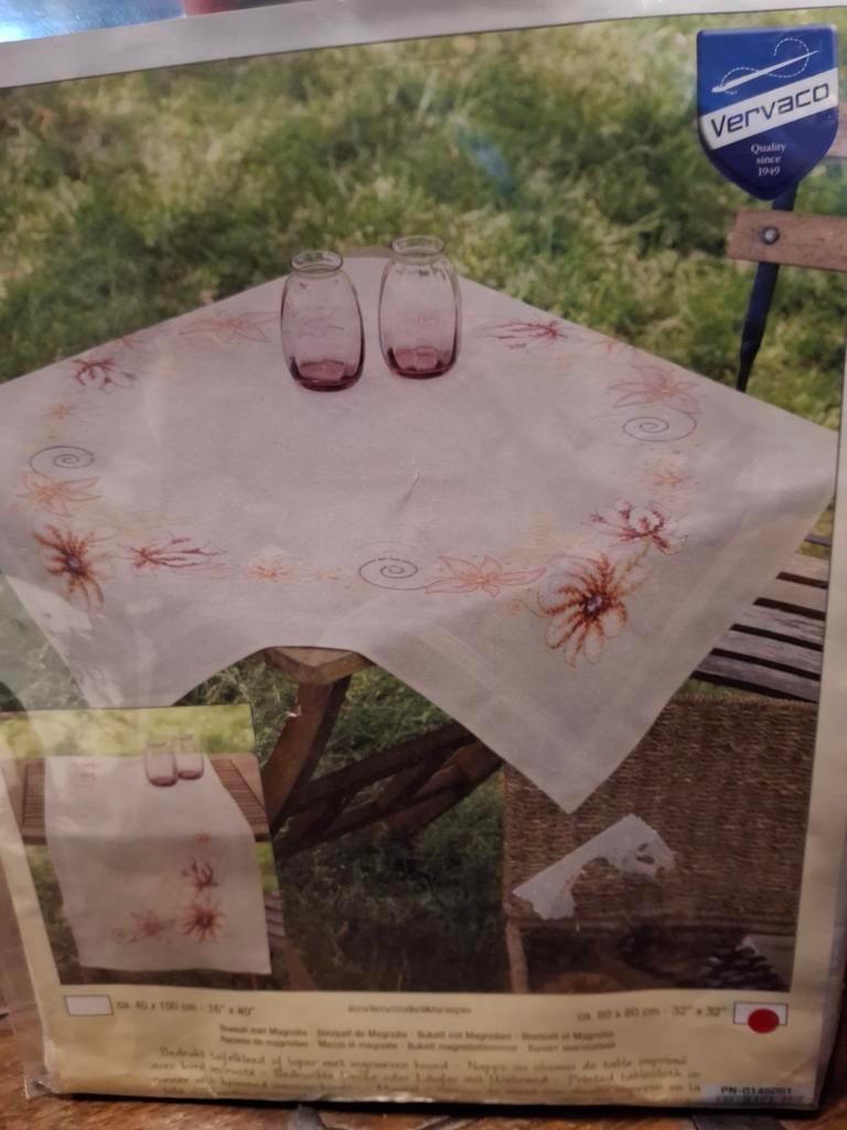 Tafelkleed, Ophalen of Verzenden, Nieuw, Borduurpakket