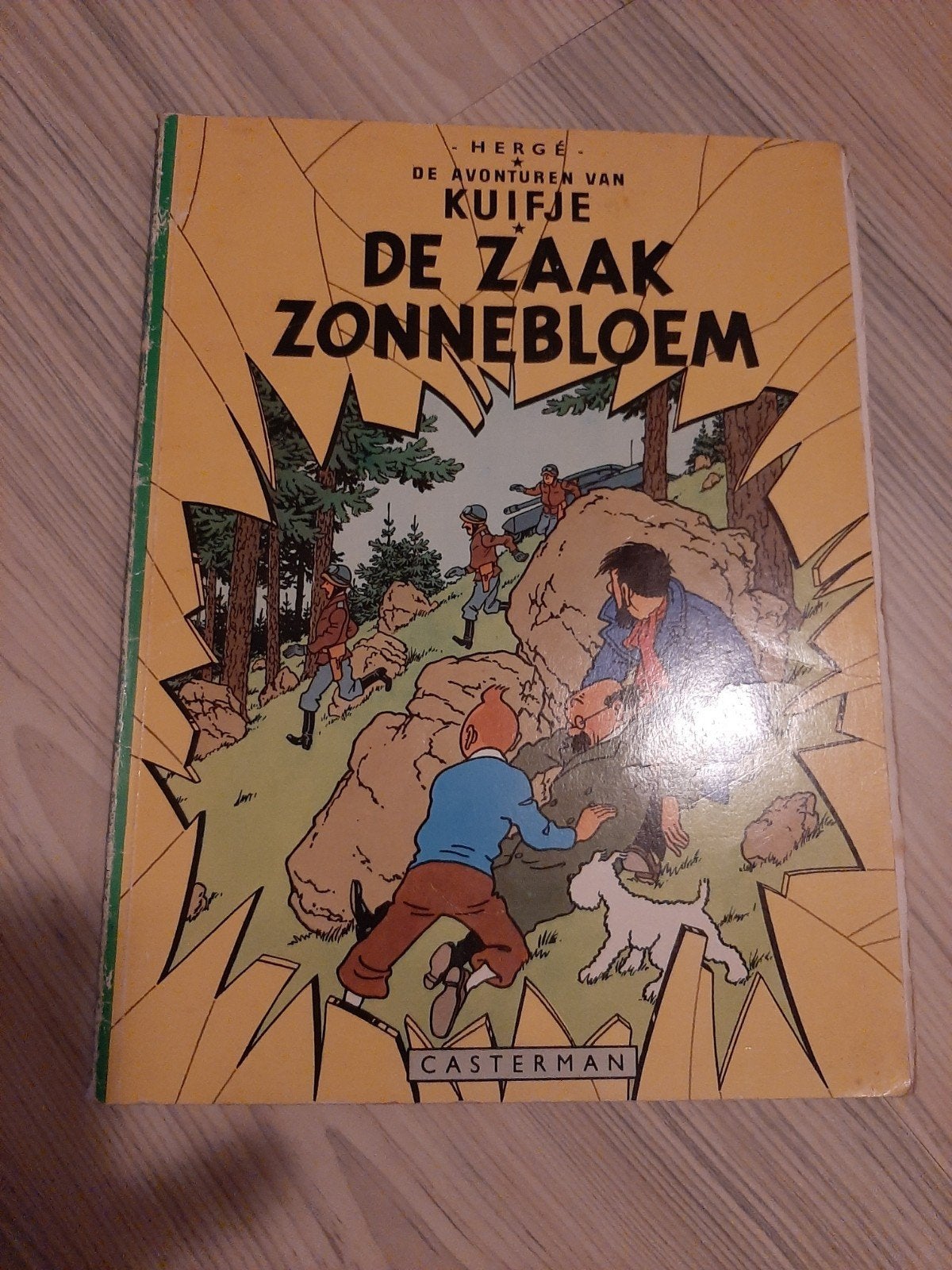 Kuifje: De Zaak Zonnebloem - Klassiek stripboek, Ophalen of Verzenden