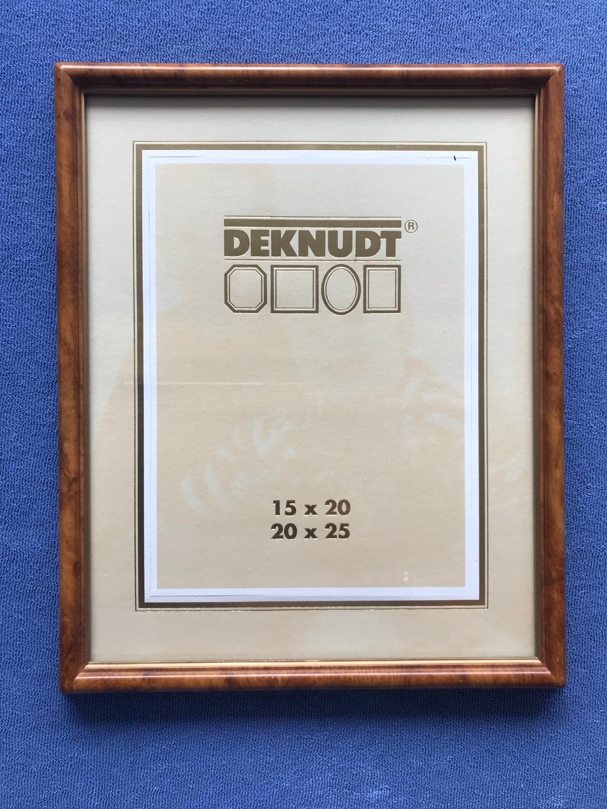 Deknudt Fotolijst Hout Bruin 15x20/20x25 cm, Ophalen, Bruin, Zo goed als nieuw, Fotolijst