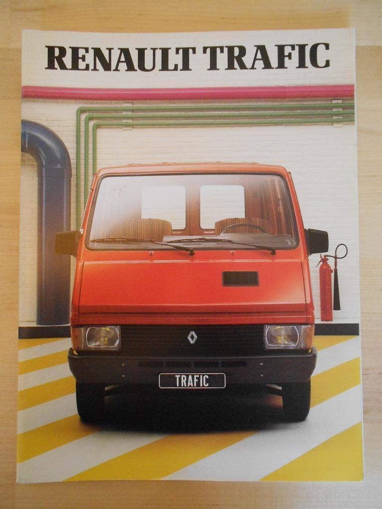Renault Trafic Brochure 1980, Renault, Ophalen of Verzenden, Zo goed als nieuw, Renault