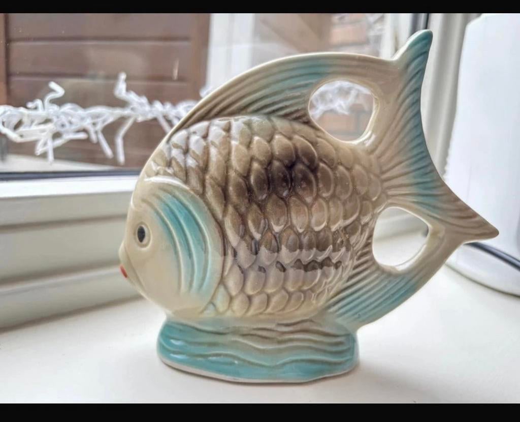 Keramische vis decoratie, Antiek en Kunst, Ophalen of Verzenden