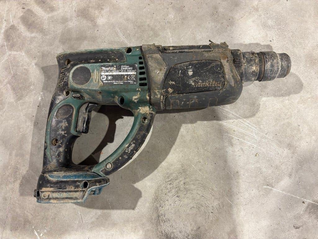 boormachine Makita DHR202 defect, Doe-het-zelf en Verbouw, Ophalen of Verzenden, Gebruikt, Boormachine, Klopboormechanisme