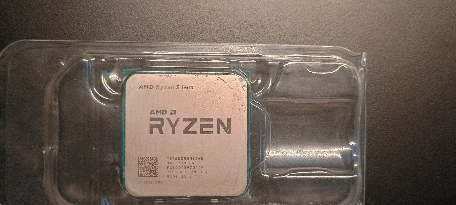 AMD Ryzen 5 1600 Processor met Stock Koeler, 6-core, Gebruikt, Ophalen of Verzenden, AM4