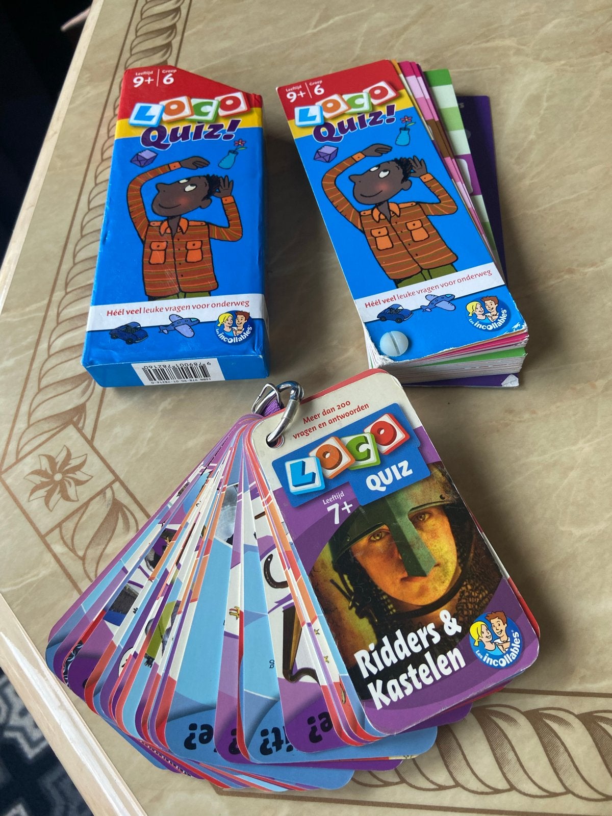 Loco Quiz! Educatieve Spelletjes voor Kinderen (3 stuks), Een of twee spelers, Ophalen of Verzenden, Gebruikt