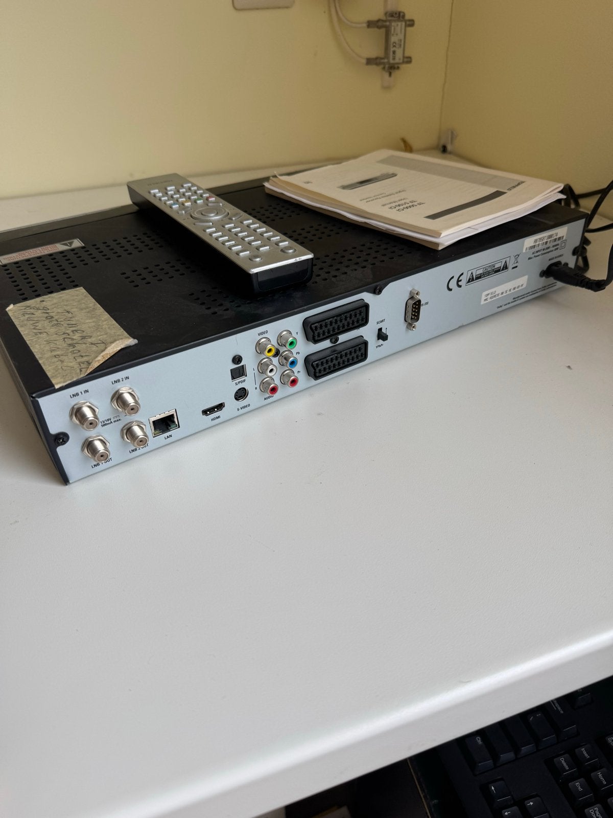 Topfield TF7710HDPVR Digitale HD Satellietontvanger, Ophalen of Verzenden, Gebruikt, Harddiskrecorder