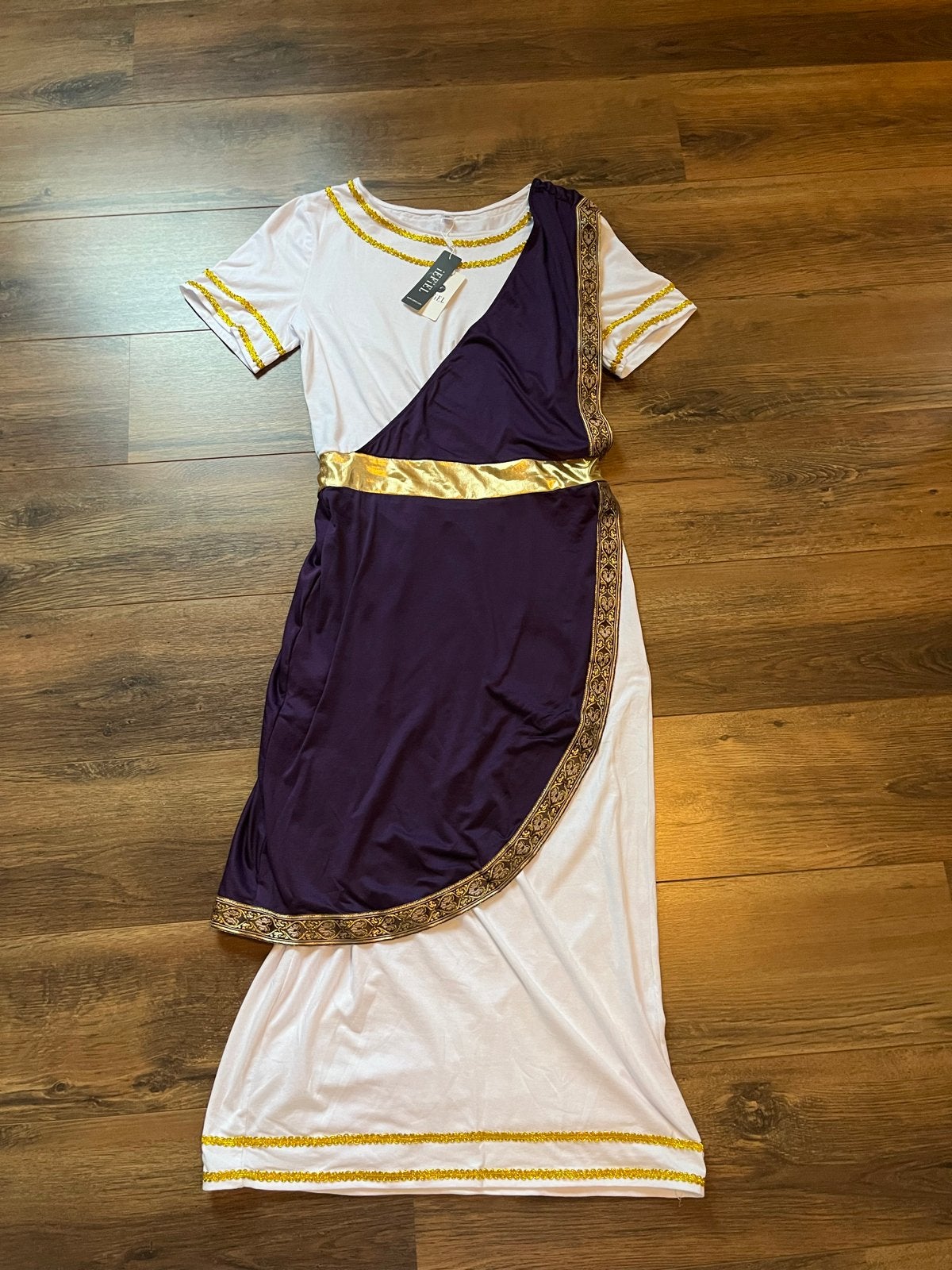 Griekse toga maat 170/S - Carnaval/Themafeest, Ophalen of Verzenden, Zo goed als nieuw, 170 of groter, Jongen of Meisje