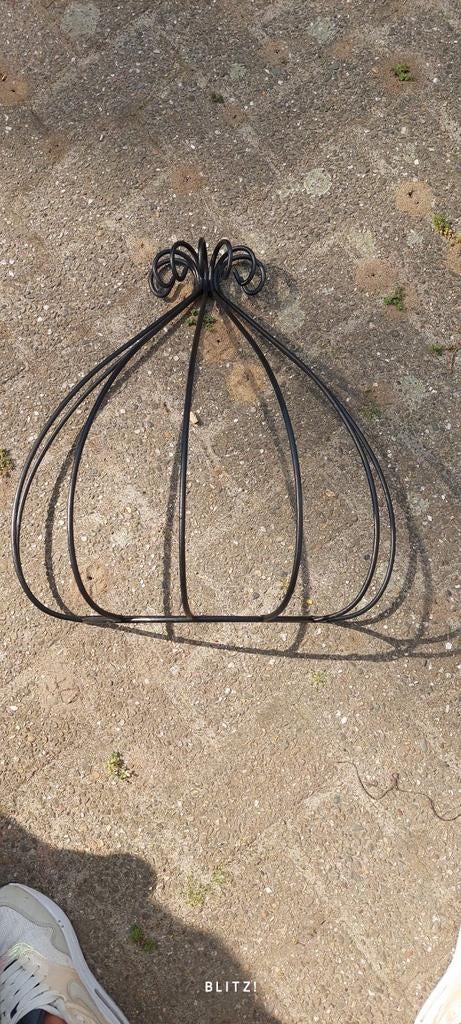 Brocante ruif sier ornament, Ophalen
