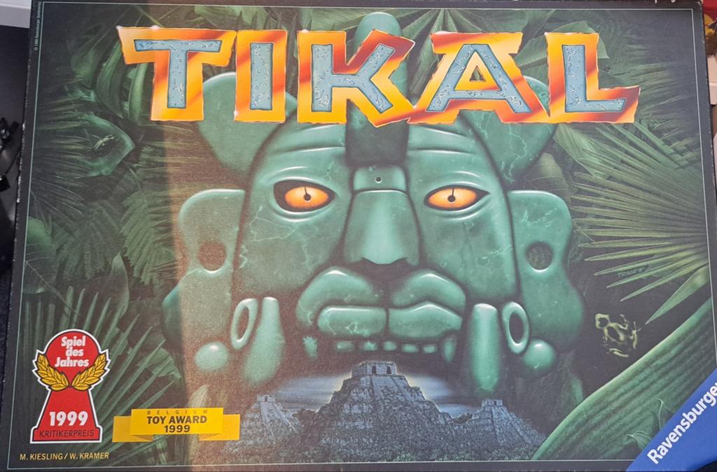 Tikal Bordspel - Strategisch Avontuur in de Jungle, Een of twee spelers, Ophalen, Zo goed als nieuw, Ravensburger