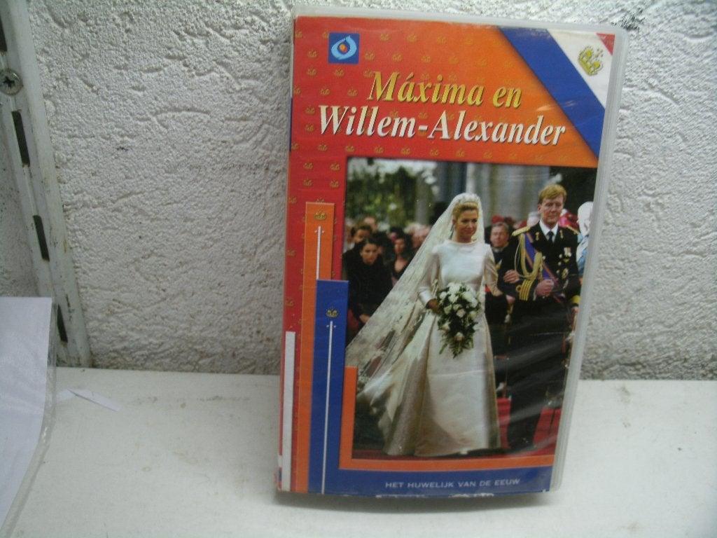 vhs 135a maxima en willem-alexander, Alle leeftijden, Ophalen of Verzenden, Zo goed als nieuw, Overige typen