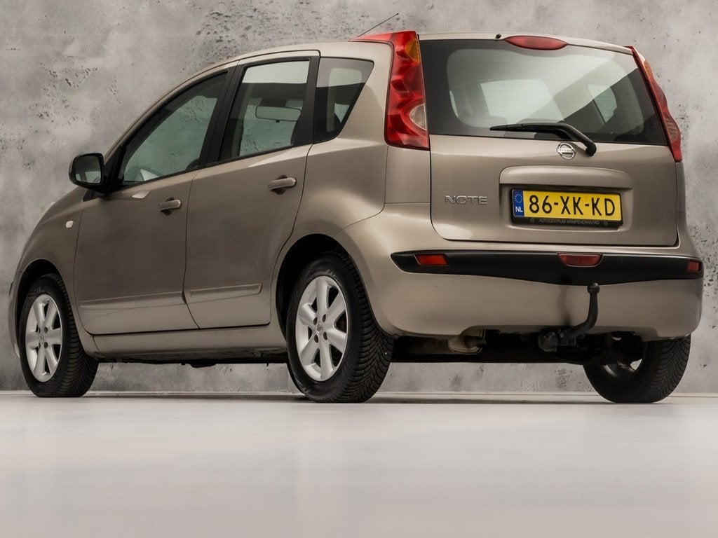 Nissan Note 1.4 Acenta (CLIMATE, LOGISCH NAP, LM VELGEN, SPO, Auto's, Voorwielaandrijving, Stof, Zwart, 4 cilinders