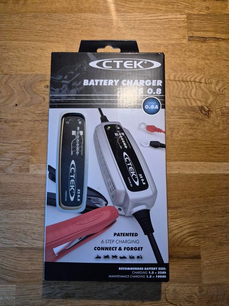 CTEK XS 0.8 Acculader - Nieuw in doos, Auto-onderdelen, Accu's en Toebehoren, Ophalen of Verzenden, Nieuw, Universele onderdelen