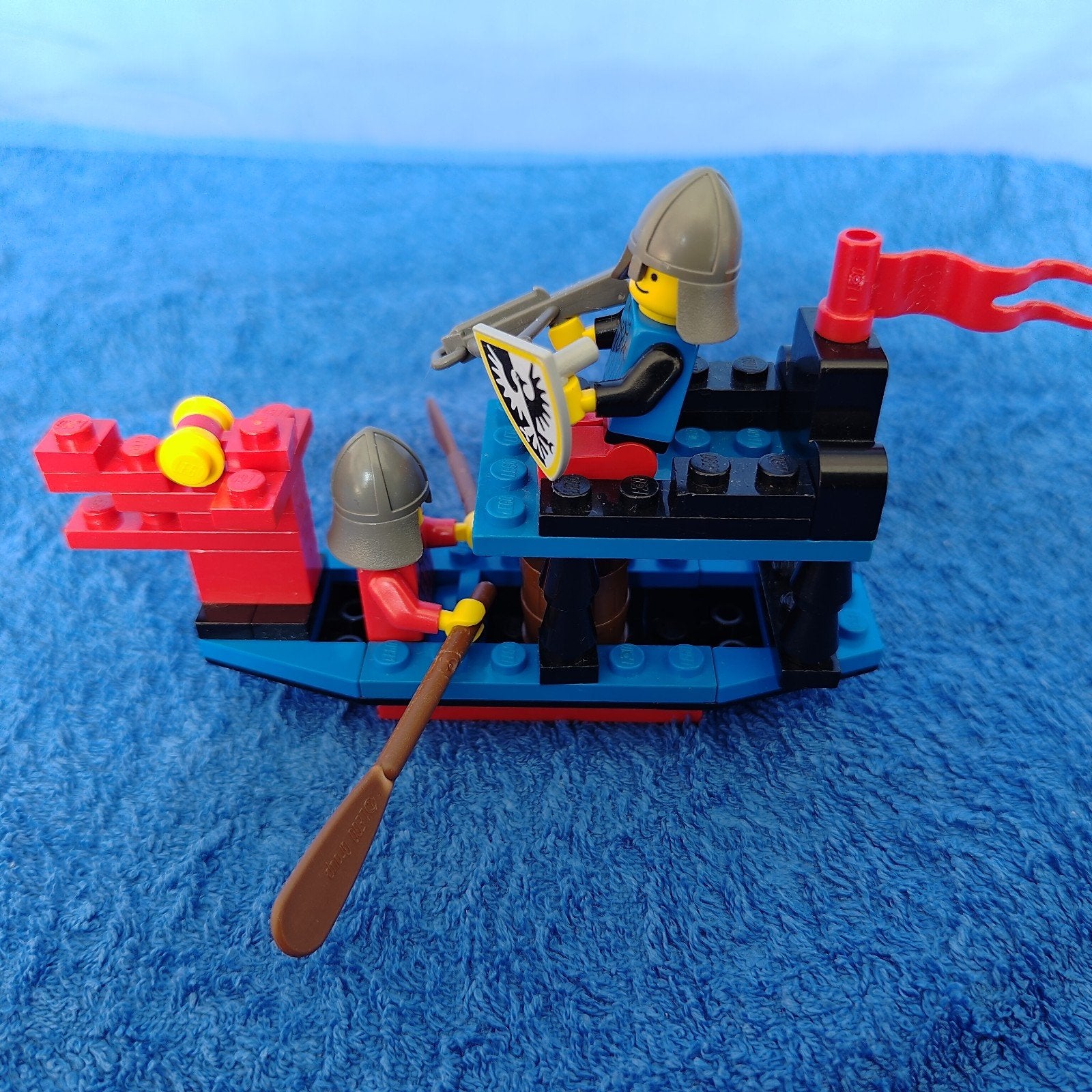 Vintage Lego Mini Galjoen - Set 6018 - Compleet met Boekje, Kinderen en Baby's, Ophalen of Verzenden