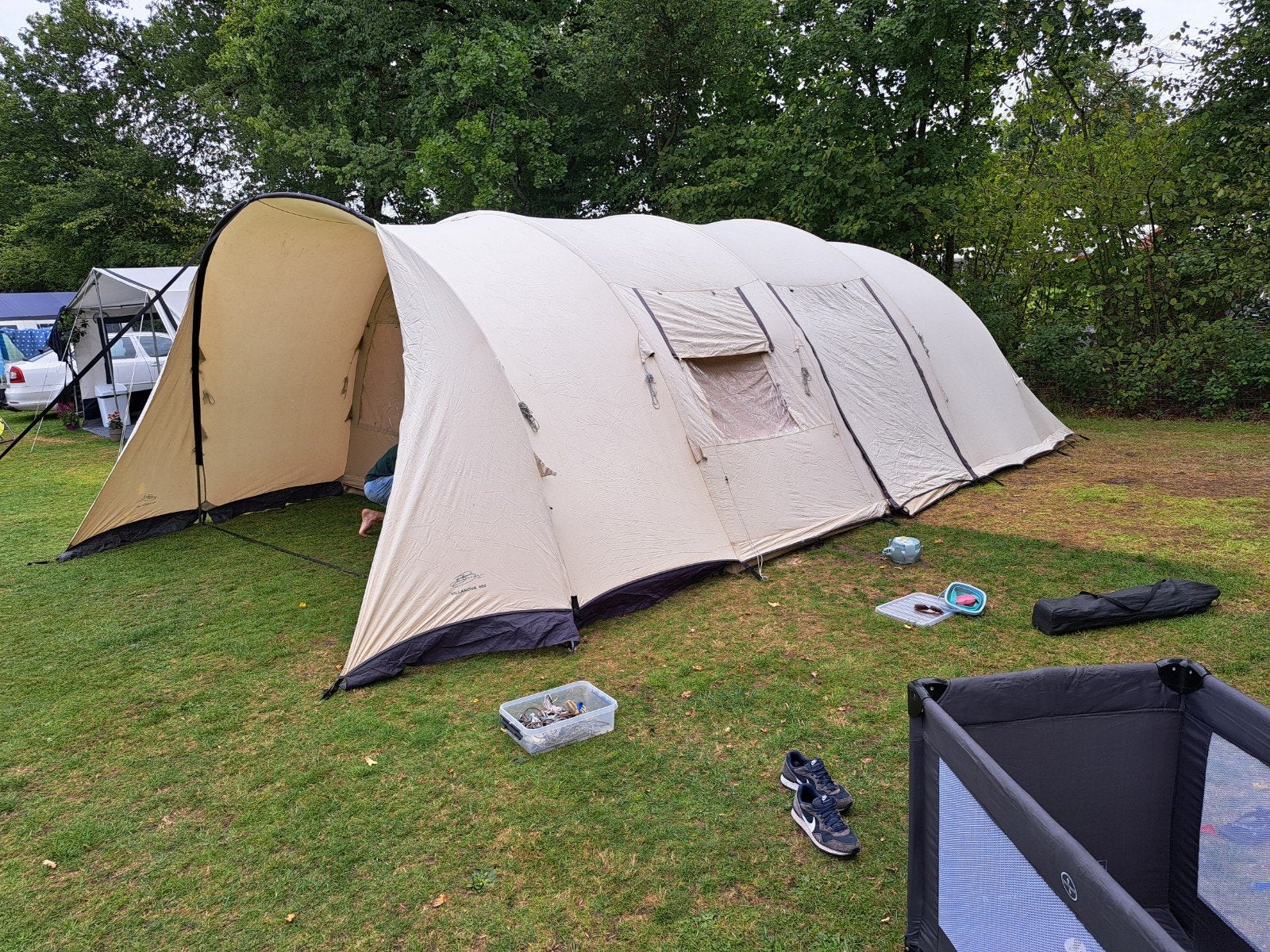 Bardani Villanova 450 Tunneltent, Ophalen