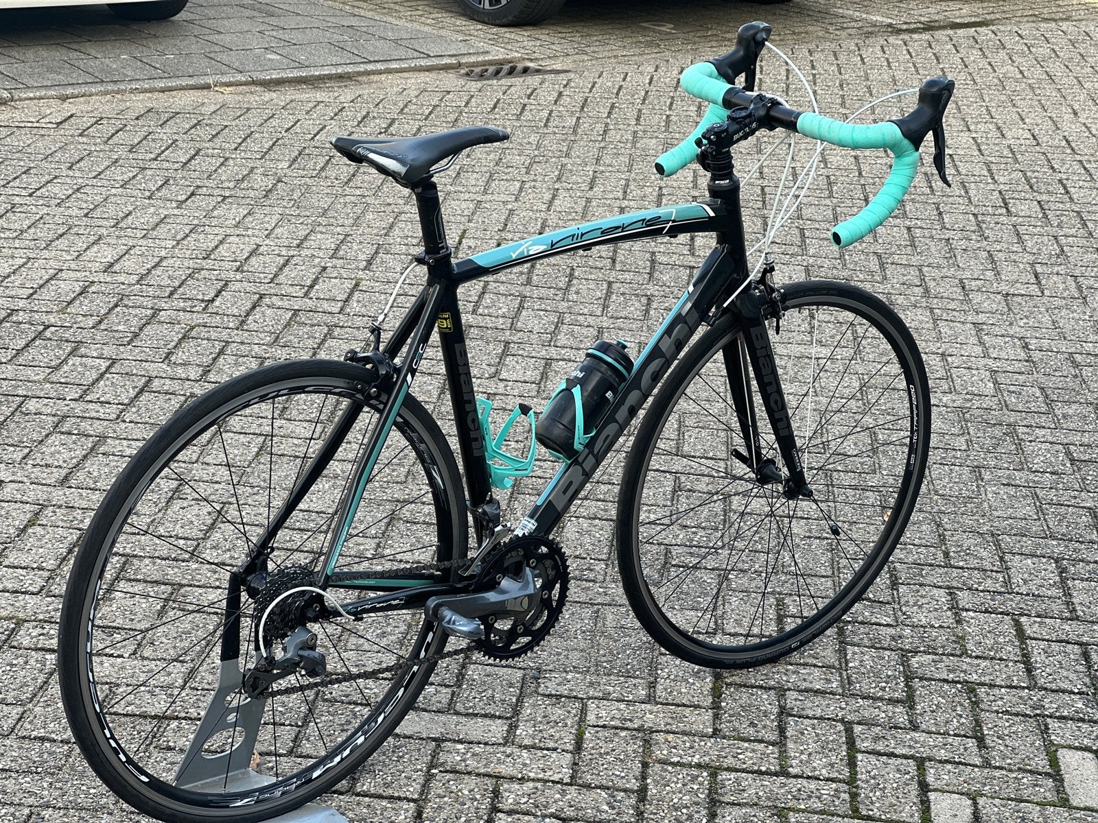 Bianchi Via Nirone 7 racefiets - 59 cm frame, 28 inch, Gebruikt, Aluminium, 15 tot 20 versnellingen