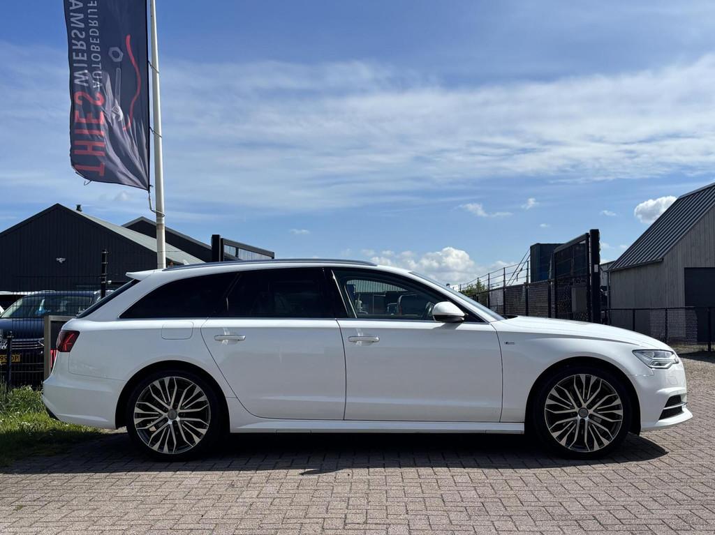 Audi A6 Avant 1.8 TFSI ultra Premium Edition pano memory sea, Auto's, Audi, Euro 6, Wit, Leder, 1600 kg