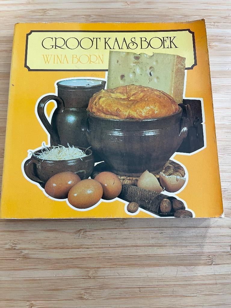 Groot kaasboek Wina Born, Ophalen of Verzenden, Gelezen