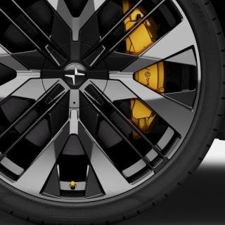 Polestar 4 Performance velgen 22" met winterbanden (nieuw), Auto-onderdelen, Velg(en), 265 mm, Nieuw, Overige maten