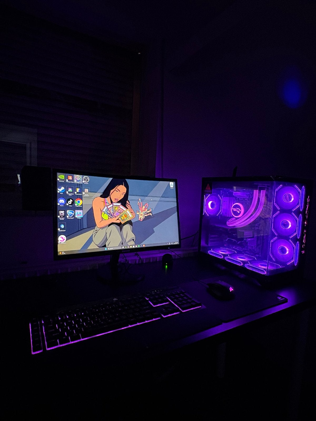 Gaming PC - Extreme Gamer X-Edition Black met RGB, Computers en Software, Asus, 32 GB, Ophalen of Verzenden, Zo goed als nieuw