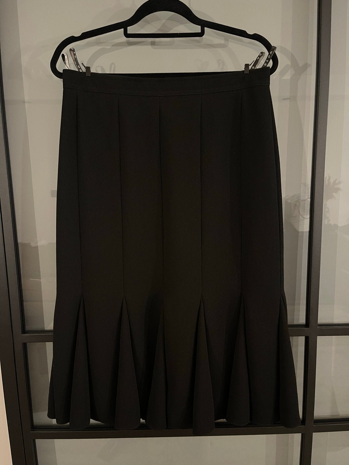 Zwarte SEDA FASHION rok met plooien, maat 40, Kleding | Dames, Maat 38/40 (M), Zwart, Ophalen of Verzenden, Zo goed als nieuw