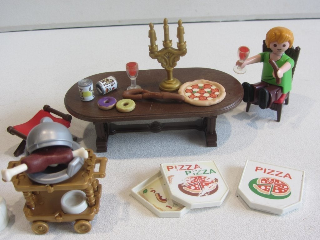 PLAYMOBIL  Avondmaal met Shaggy 70363 SCOOBY-DOO  ontbreekt, Ophalen of Verzenden, Gebruikt, Losse onderdelen