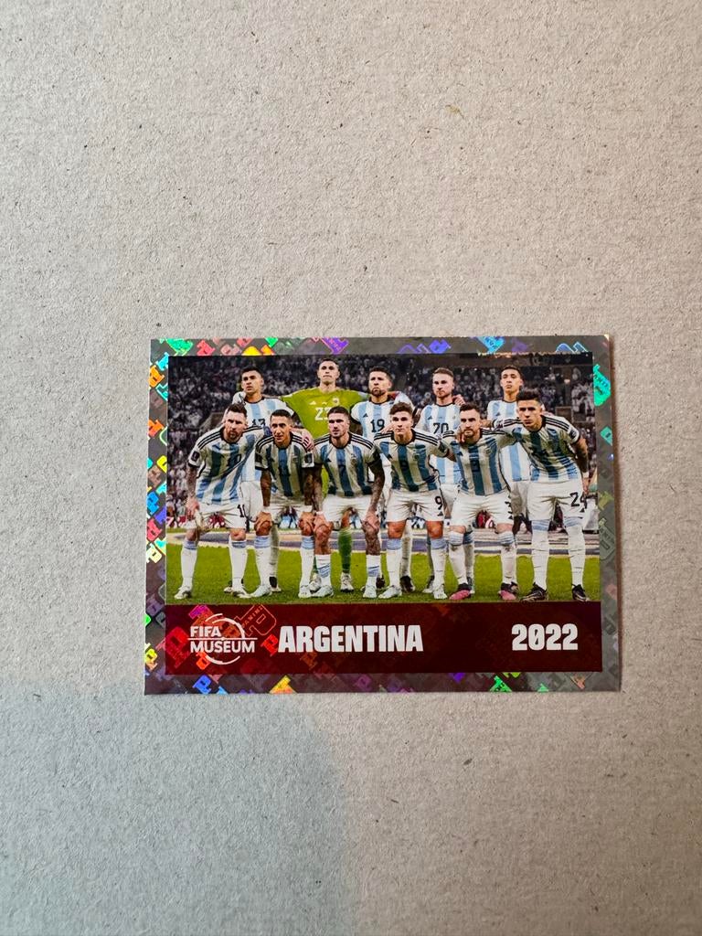 FIFA Museum Argentinië 2022 Sticker - Panini, Ophalen of Verzenden, Nieuw, Sport