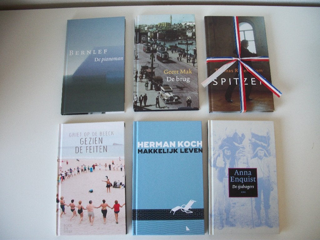 6 Boekenweekgeschenk - Bernlef - De Pianoman - zgan - p.stuk, Ophalen of Verzenden, Zo goed als nieuw, Diverse auteurs, Nederland