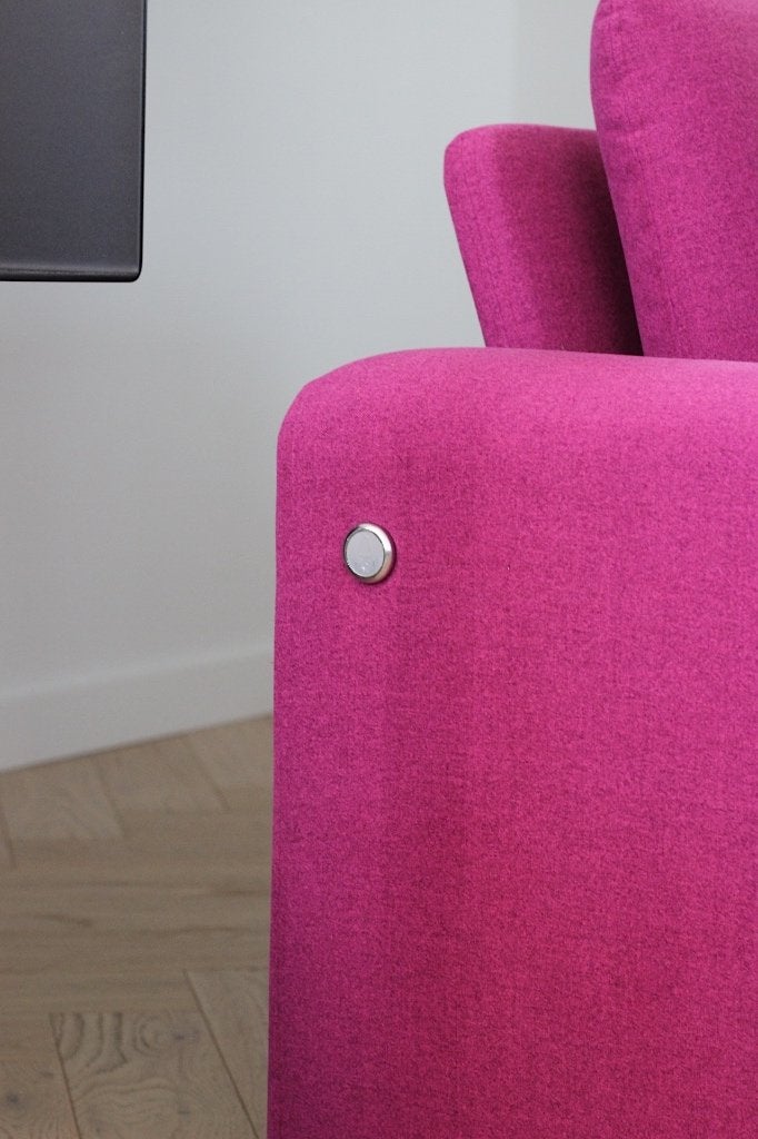 Artifort 691 3-zits fuchsia roze, Huis en Inrichting, Diba Design, Driepersoons, 75 tot 100 cm, Ophalen of Verzenden