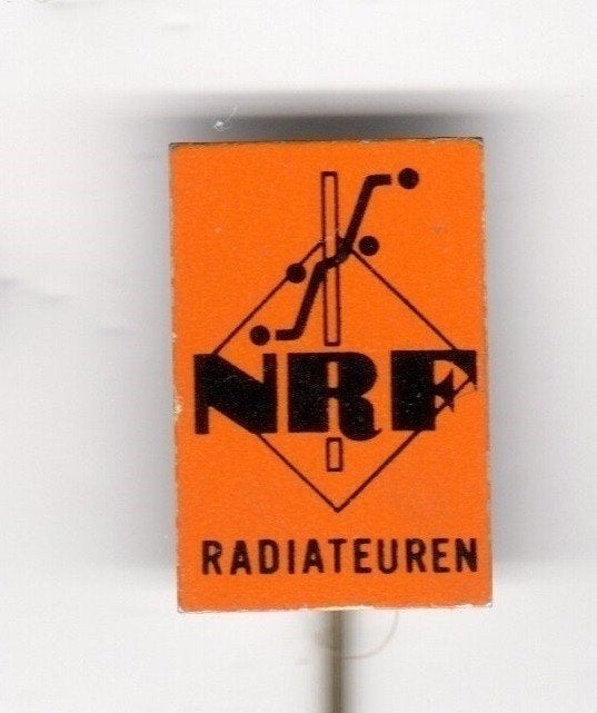 Speldje NRF NEDERLANDSE RADIATOREN FABRIEK MILL (A4), Ophalen of Verzenden, Gebruikt, Overige onderwerpen