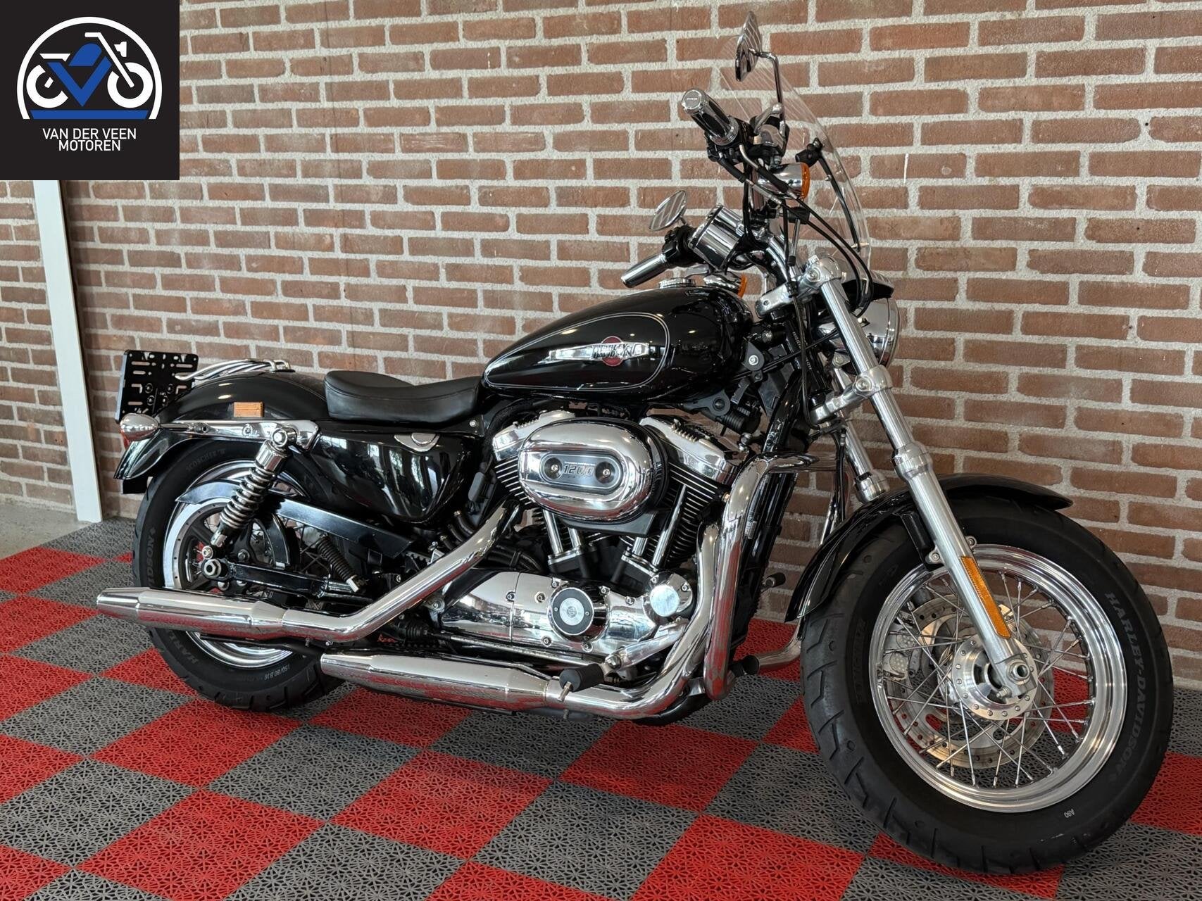 Harley Davidson XL 1200C Sportster Custom, Chopper, Bedrijf, 1202 cc, Meer dan 35 kW