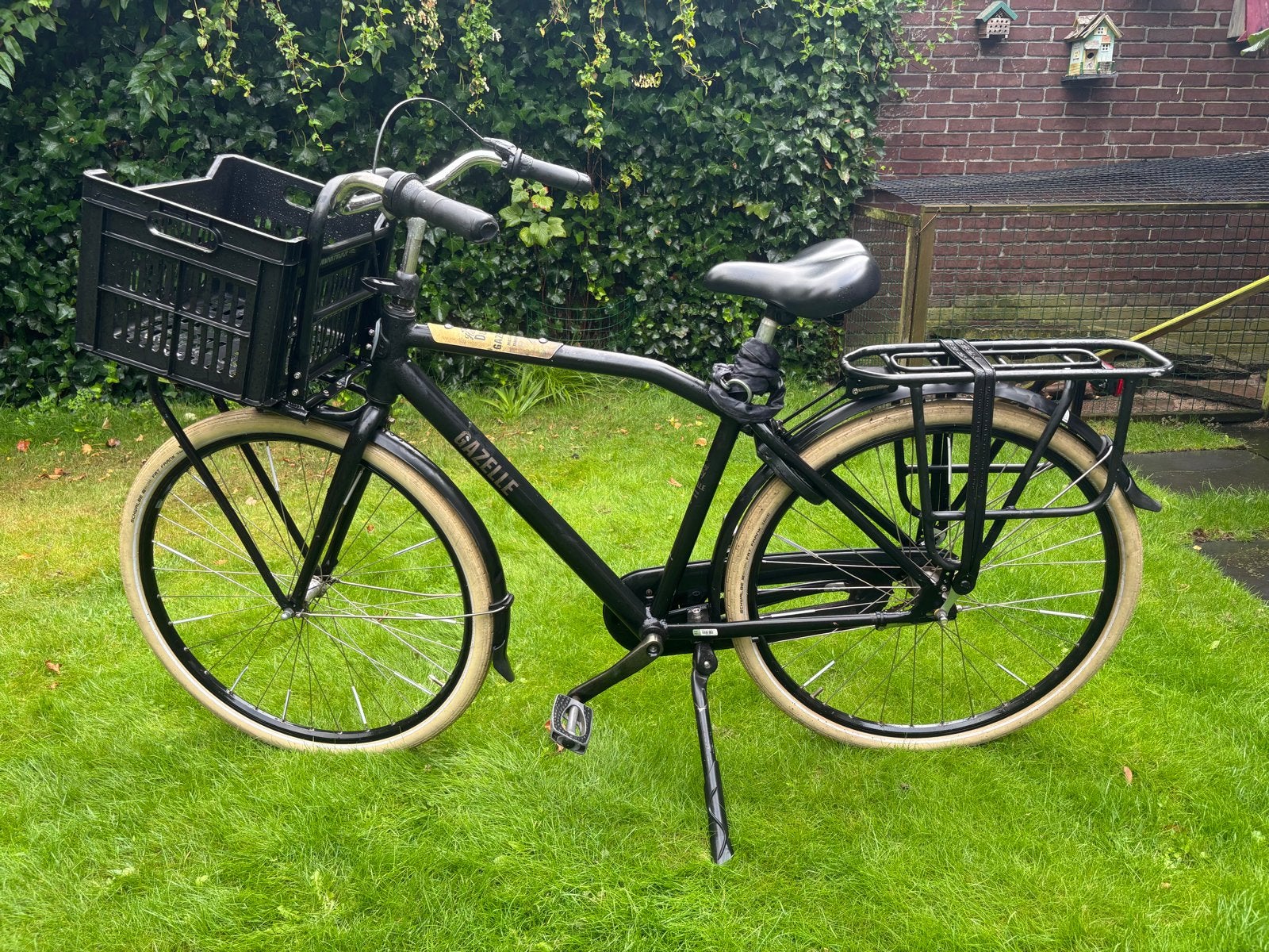 GAZELLE HEAVY DUTY Transportfiets Heren - Framemaat 49, Fietsen en Brommers, Fietsen | Heren | Herenfietsen, Ophalen, Terugtraprem
