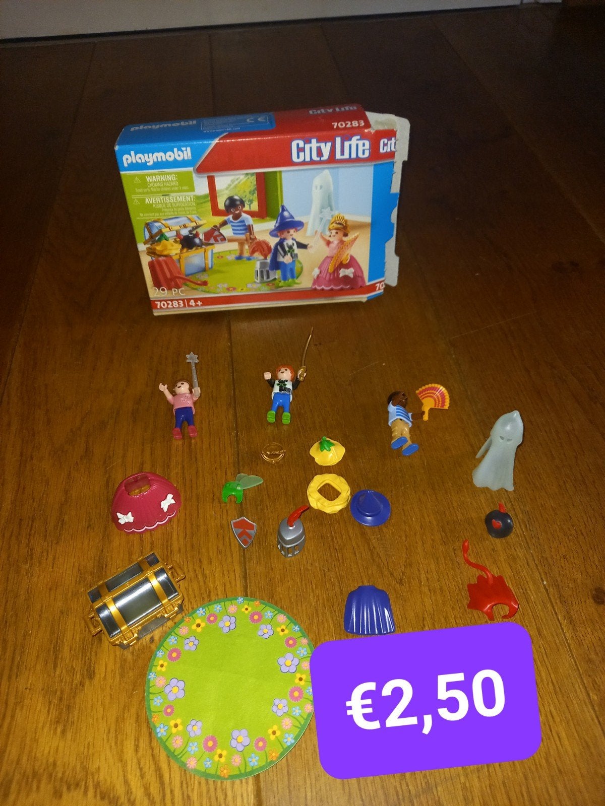Playmobil City Life Verkleedkist 70283, Kinderen en Baby's, Gebruikt, Complete set, Overige typen, Ophalen of Verzenden