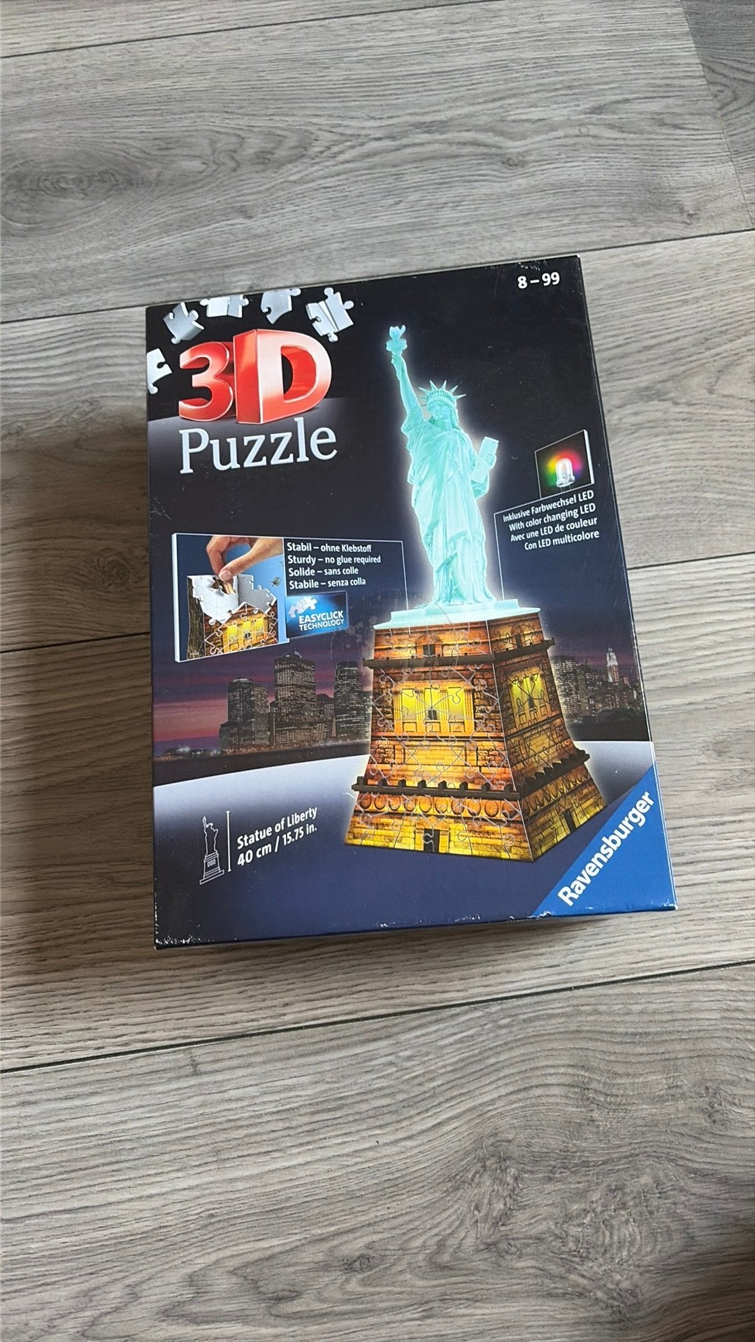 3d puzzel, Ophalen, Zo goed als nieuw