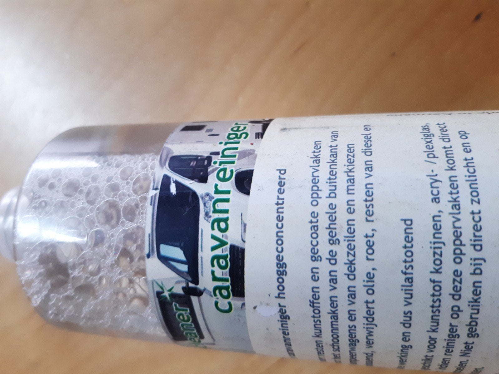 5 flacons 500 ml Master Caravanreiniger, Ophalen