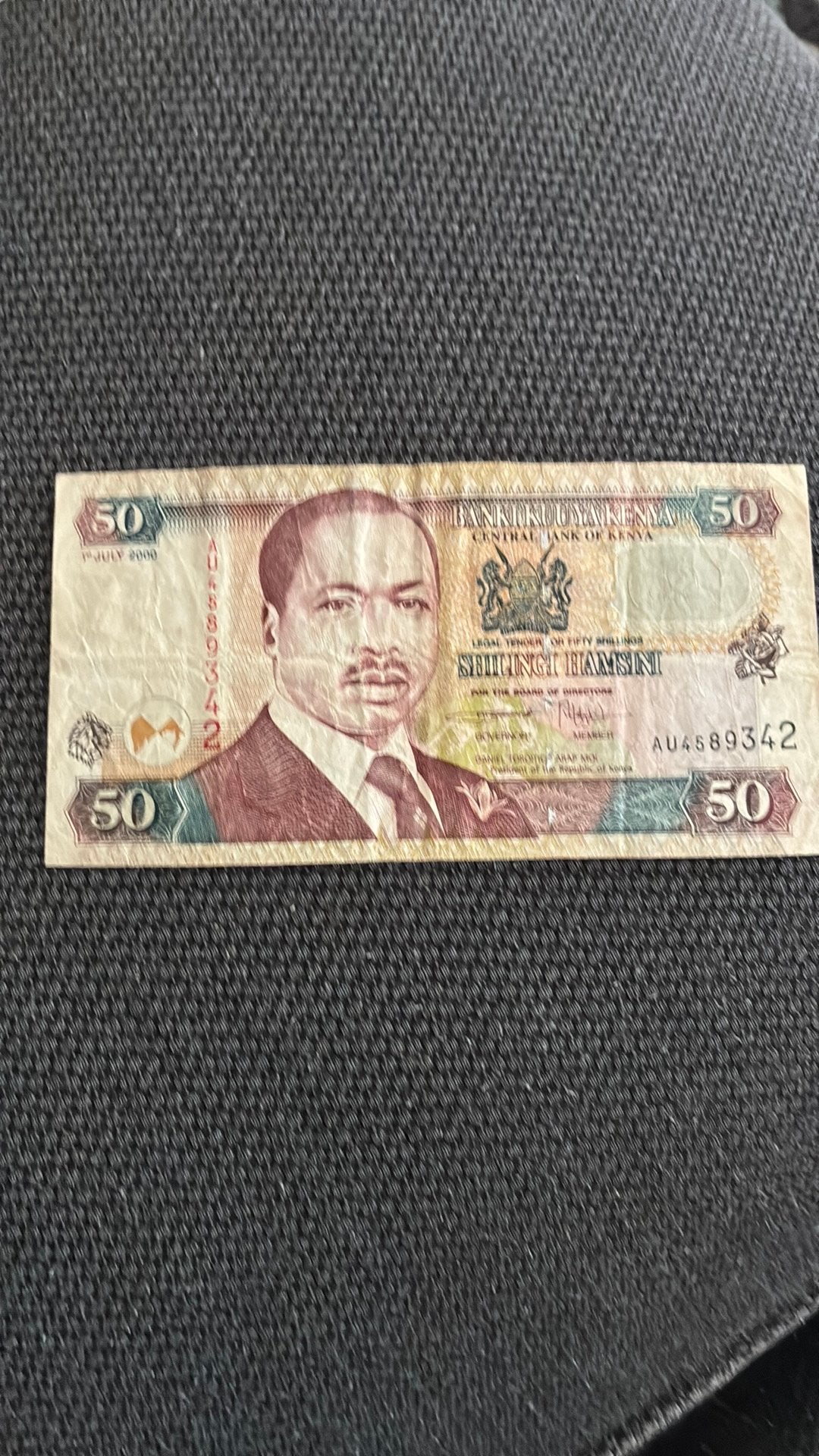 Kenia 50 shilingi 2000, Ophalen of Verzenden, Overige landen