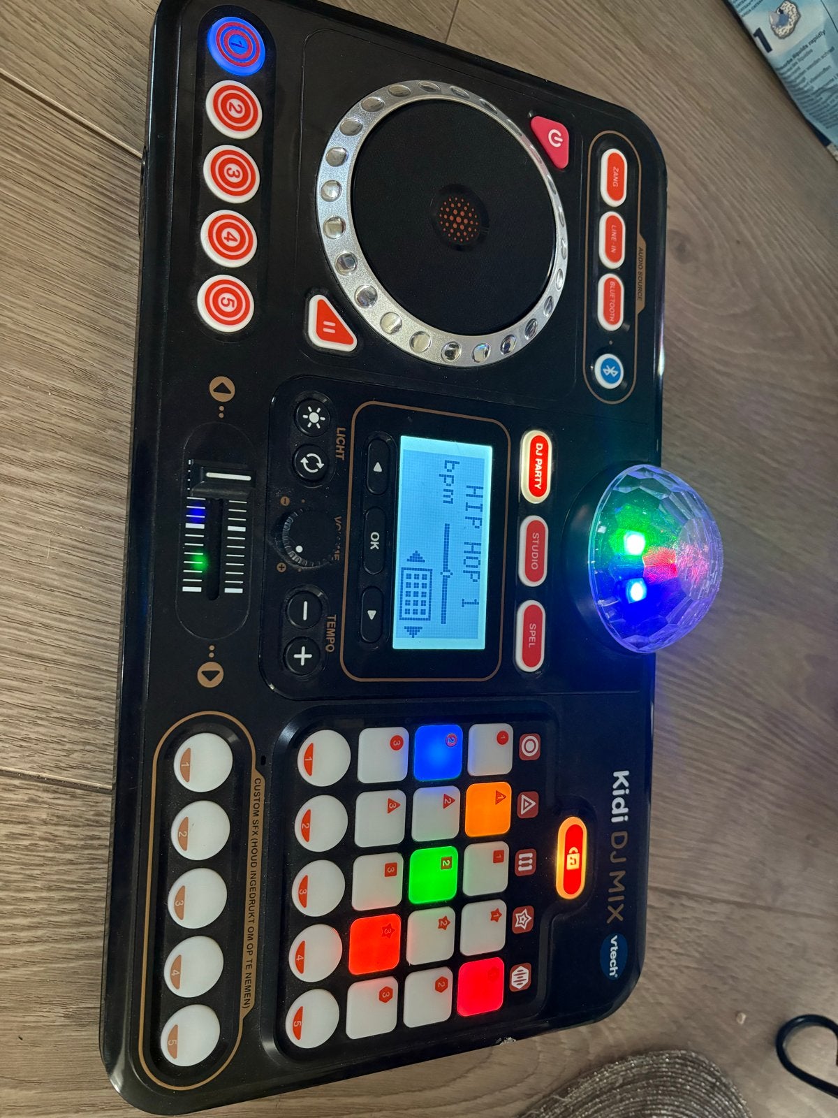 VTech Kidi DJ Mix - Super leuk om je eigen muziek te maken!, Ophalen of Verzenden, Zo goed als nieuw, Dj-set, Overige merken
